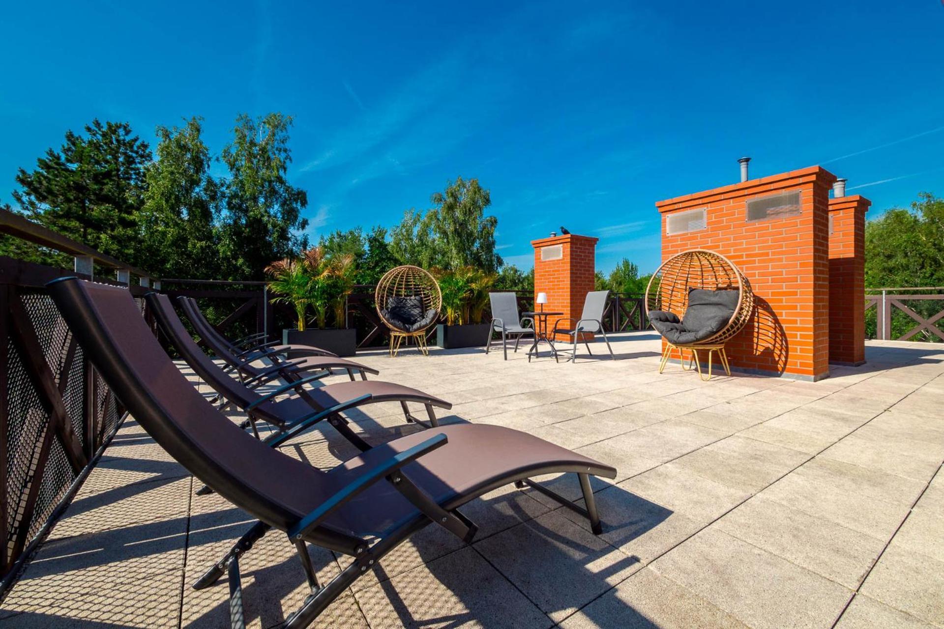 Villa Kliwer 50 Metrow Od Morza Rowy  Exteriör bild